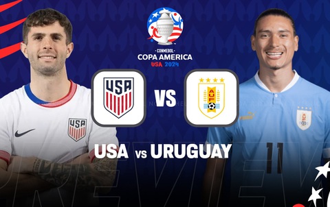 Máy tính soi tỉ số Copa America 2024: Mỹ hòa Uruguay- Ảnh 1. Máy tính dự đoán đội tuyển Mỹ sẽ hòa Uruguay trong cuộc đối đầu ở lượt trận thứ 3 bảng C Copa America 2024 - Ảnh: KHELNOW