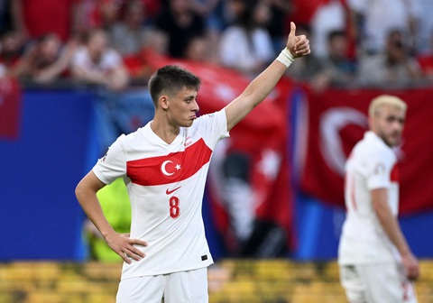 Máy tính soi tỉ số Euro 2024: Áo sẽ thắng Thổ Nhĩ Kỳ 2-1- Ảnh 2. Thổ Nhĩ Kỳ được dự đoán khó vượt qua Áo ở Euro 2024 - Ảnh: REUTERS