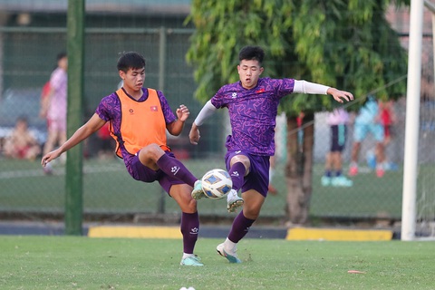 U19 Việt Nam hướng đến mục tiêu vô địch Giải U19 Đông Nam Á 2024 - Ảnh: HOÀNG TÙNG U19 Việt Nam hướng đến mục tiêu vô địch Giải U19 Đông Nam Á 2024 - Ảnh: HOÀNG TÙNG