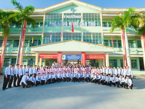 Trường CĐ nghề Cần Thơ tuyển sinh trình độ cao đẳng, trung cấp chính quy- Ảnh 1. Trường Cao đẳng nghề Cần Thơ- Ảnh: trường cung cấp.