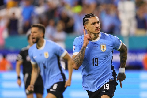 Máy tính soi tỉ số Copa America 2024: Mỹ hòa Uruguay- Ảnh 2. Tuyển Uruguay được dự đoán sẽ hòa Mỹ - Ảnh: REUTERS