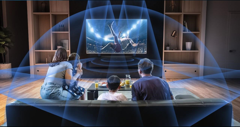 TV360 mang trải nghiệm giải trí cao cấp cho Euro 2024- Ảnh 1. Dolby Atmos là trải nghiệm âm thanh vớii chiều sâu, rõ nét và chi tiết hơn bao giờ hết mà bạn có thể cảm nhận được xung quanh mình.