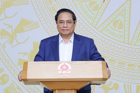 Thủ tướng yêu cầu kết nối thông tin bất động sản với cơ sở dữ liệu quốc gia- Ảnh 1. Thủ tướng Phạm Minh Chính - Ảnh: VGP