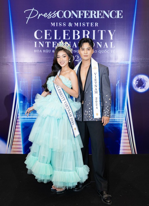 2 đại diện Việt Nam tại Miss & Mister Celebrity International 2024: nam vương Đoàn Bảo Ân và hoa hậu Trương Thị Thuỳ Trang. 2 đại diện Việt Nam tại Miss & Mister Celebrity International 2024: nam vương Đoàn Bảo Ân và hoa hậu Trương Thị Thùy Trang.