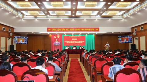 Ủy ban Kiểm tra Trung ương đề nghị kỷ luật 4 trường hợp vi phạm kê khai tài sản- Ảnh 3. Quang cảnh hội nghị sáng 10-7 - Ảnh: K.ANH