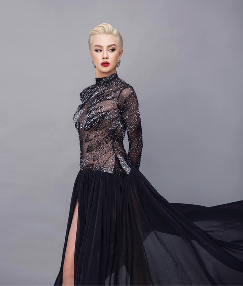Dàn 'chiến binh' Miss Universe Vietnam nhẵn mặt Vbiz- Ảnh 3. Vẻ đẹp cá tính của Hà Kino giúp cô ghi điểm
