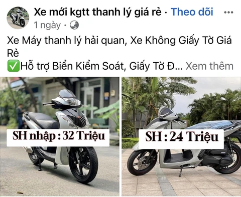 Nhiều người mất tiền vì mua ô tô giá rẻ trên mạng- Ảnh 2. Ngoài xe ô tô, xe máy giá rẻ