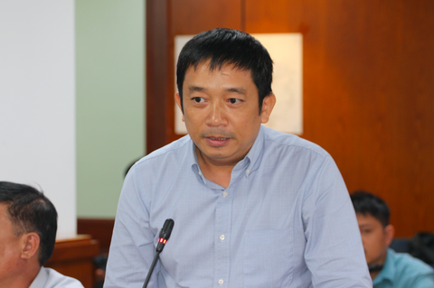 Sở Công Thương TP.HCM: 'Khó có chuyện lợi dụng tăng lương để tăng giá'- Ảnh 1. Ông Nguyễn Minh Hùng - phó Phòng quản lý thương mại, Sở Công Thương TP.HCM - phát biểu - Ảnh: T.N