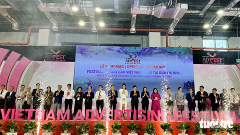 Khai mạc Festival quảng cáo Việt Nam, trưng bày loạt thiết bị và công nghệ bạc tỉ- Ảnh 1. Festival quảng cáo Việt Nam diễn ra từ ngày 11 đến 13-7-2024 - Ảnh: BÔNG MAI