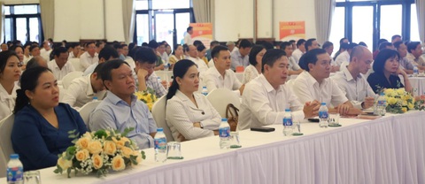 Các đại biểu dự hội nghị Báo cáo viên Trung ương toàn quốc tháng 7-2024 - Ảnh: VĂN VINH Các đại biểu dự hội nghị Báo cáo viên trung ương toàn quốc tháng 7-2024 - Ảnh: VĂN VINH