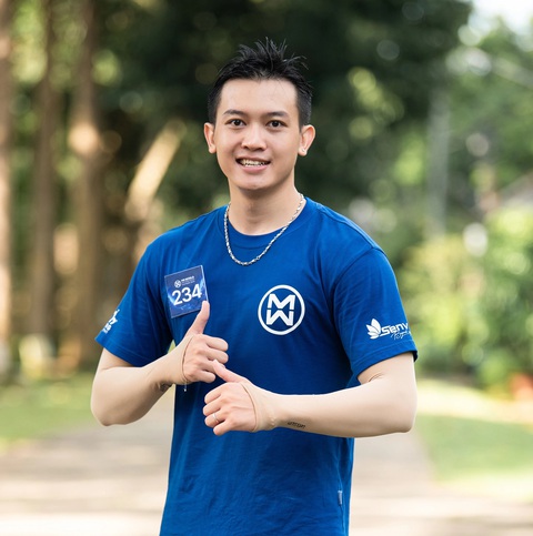 Thí sinh Đinh Ta Bi - Ảnh: FBNV Đinh Ta Bi