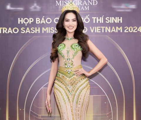 Hoa hậu Lê Hoàng Phương làm giám khảo Miss Grand Vietnam 2024 - Ảnh: BTC Hoa hậu Lê Hoàng Phương làm giám khảo Miss Grand Vietnam 2024 - Ảnh: BTC