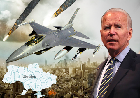 Tin tức thế giới 11-7: Hạ viện Mỹ thẩm tra sức khỏe ông Biden; NATO chuyển F-16 tới Ukraine- Ảnh 1. Ông Biden nói Đan Mạch và Hà Lan đã bắt đầu gửi tiêm kích F-16 do Mỹ sản xuất đến Ukraine - Ảnh chụp màn hình Rttnews.com