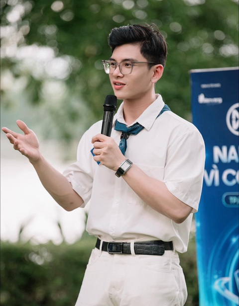 Thí sinh Nguyễn Hồng Hà - Ảnh: FBNV Nguyễn Hồng Hà