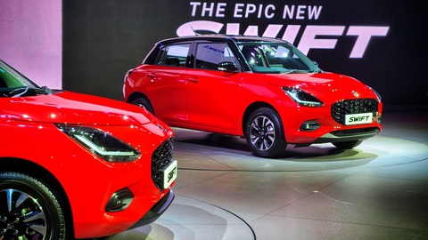 Suzuki Swift 2024 chỉ nhận được 3 sao an toàn từ Euro NCAP- Ảnh 2. Trước đó, Suzuki Swift được đánh giá 4 sao từ JNCAP (Nhật Bản) - Ảnh: HT Auto