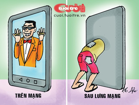 Chuyên gia dạy làm giàu... có giàu không?- Ảnh 1. Chuyên gia dạy làm giàu... nhìn từ phía sau - Tranh: Hữu Lộc