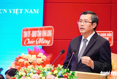 Việt Nam đào tạo lưu học sinh Lào nhiều nhất thế giới- Ảnh 3. Ông Nguyễn Văn Phúc - thứ trưởng Bộ Giáo dục và Đào tạo - kết luận hội nghị - Ảnh: CHÍ HẠNH