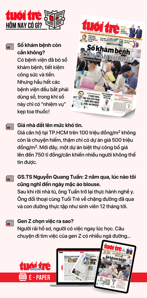 Tin tức sáng 12-7: 50 ngày thí điểm TP.HCM thu phí vỉa hè hơn 1 tỉ; Thu nhập công nhân gần 10 triệu- Ảnh 3. Tin tức đáng chú ý trên Tuổi Trẻ nhật báo ngày 12-7. Để đọc Tuổi Trẻ báo in phiên bản E-paper, mời bạn đăng ký Tuổi Trẻ Sao TẠI ĐÂY