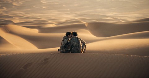 Cảnh quay trong Dune: Part Two - Ảnh: Warner Bros. Cảnh quay trong Dune: Part Two - Ảnh: Warner Bros.