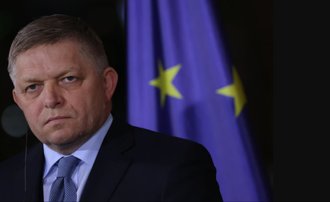 Thủ tướng Slovakia: Ukraine gia nhập NATO sẽ dẫn đến Chiến tranh thế giới thứ 3- Ảnh 1. Thủ tướng Slovakia Robert Fico - Ảnh: GETTY IMAGES