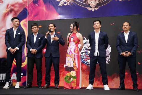 6 võ sĩ được đặc cách ở giải đấu của Johnny Trí Nguyễn- Ảnh 1. 5 trong 6 võ sĩ được GMA đặc cách - Ảnh: GMA