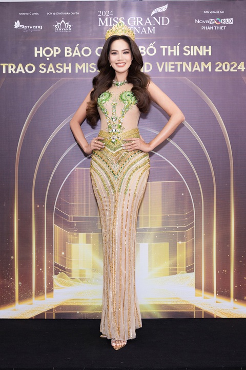 Miss Grand Vietnam 2024 bỏ qua vòng thi bán kết- Ảnh 3. Đương kim hoa hậu Lê Hoàng Phương là giám khảo Miss Grand Vietnam 2024.