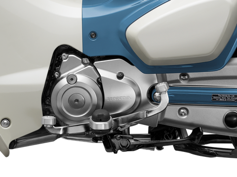 Honda Super Cub C125 2025 ra mắt, người chê đắt, kẻ thấy bình thường: 'Trăm triệu vẫn đầy người mua'- Ảnh 9. Động cơ vẫn là loại 4 kỳ, 1 xi lanh, làm mát bằng không khí, công suất tối đa 6,87kW (9,2 mã lực), mô men cực đại 10,15Nm - Ảnh: Honda