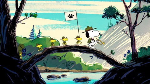 Hoạt hình về chú chó Snoopy trong trại hè rực rỡ- Ảnh 2. Hoạt hình về chú chó Snoopy trong trại hè rực rỡ- Ảnh 2.