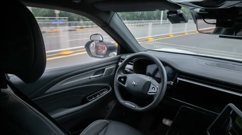 Robot taxi tại Trung Quốc - Ảnh: Getty Robot taxi tại Trung Quốc - Ảnh: Getty
