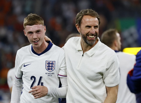 5 'chìa khóa' giúp Anh đánh bại Tây Ban Nha ở chung kết Euro 2024- Ảnh 6. HLV Southgate hoàn toàn tự tin khi trận đấu bước vào loạt luân lưu - Ảnh: REUTERS
