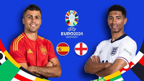 Máy tính soi tỉ số Euro 2024: Tây Ban Nha đánh bại Anh 2-1 sau 120 phút- Ảnh 1. Máy tính dự đoán đội tuyển Tây Ban Nha sẽ thắng Anh trong 120 phút hoặc trên chấm luân lưu tại chung kết Euro 2024 - Ảnh UEFA