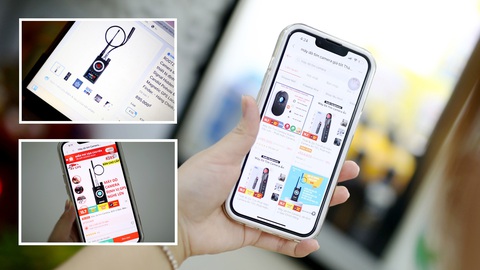 Máy dò camera quay lén mua giá nào cũng có, sao không thử dùng smartphone của mình?- Ảnh 1. Người dùng dễ dàng mua các thiết bị dò tìm, phát hiện camera quay lén trên mạng - Ảnh: PHƯƠNG QUYÊN