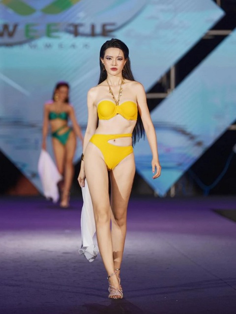 Phạm Thị Ngọc Quỳnh đến từ Hải Dương, năm nay 26 tuổi. Ngọc Quỳnh thuộc nhóm thí sinh trình diễn tốt, sở hữu chiều cao 1,73m Phạm Thị Ngọc Quỳnh đến từ Hải Dương.