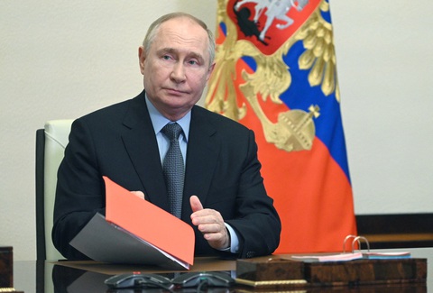 Điện Kremlin: Ông Putin sẽ không thăm hỏi ông Trump- Ảnh 1. Tổng thống Nga Vladimir Putin - Ảnh: REUTERS