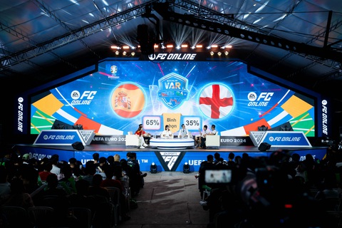 Tiến Linh cùng nghệ sĩ khuấy động trước chung kết Euro 2024- Ảnh 7. 65% người hâm mộ tham gia sự kiện dự đoán Tây Ban Nha thắng - Ảnh: BTC
