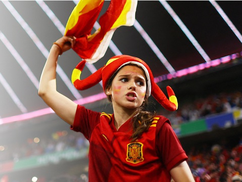 Kỳ Euro 2024 nhiều điểm nhấn, làm hài lòng người hâm mộ- Ảnh 1. Người hâm mộ có thể hài lòng với Euro 2024 - Ảnh: REUTERS