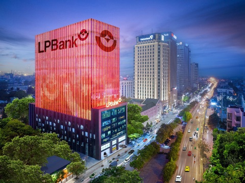 LPBank công bố tên thương mại mới là ngân hàng Lộc Phát Việt Nam- Ảnh 1. Trụ sở Ngân hàng TMCP Lộc Phát Việt Nam (LPBank) tại 210 đường Trần Quang Khải,Hoàn Kiếm, Hà Nội.