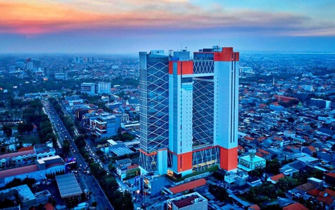 U19 Việt Nam mất cả ngày di chuyển đến Indonesia- Ảnh 2. Khách sạn 4 sao nơi U19 Việt Nam lưu trú - Ảnh: GG