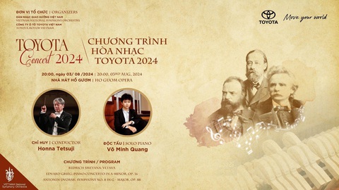 Võ Minh Quang biểu diễn tại Hòa nhạc Toyota 2024- Ảnh 4. Chương trình hòa nhạc Toyota 2024