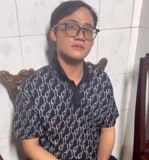 Đánh chết bác ruột vì xin tiền bác không cho- Ảnh 1. Vũ Hoài Nam lúc bị bắt - Ảnh: Công an cung cấp