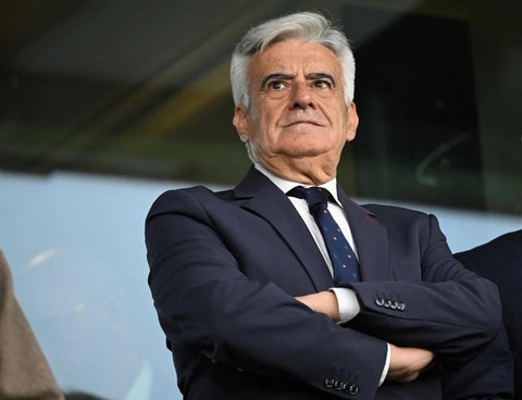 Chủ tịch Liên đoàn Bóng đá Tây Ban Nha bị đình chỉ 2 năm- Ảnh 1. Chủ tịch RFEF Pedro Rocha bị đình chỉ hoạt động bóng đá 2 năm - Ảnh: AFP