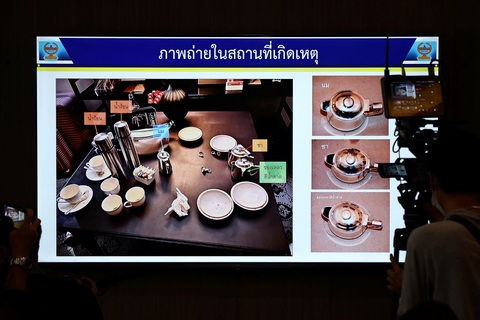 Xyanua là nguyên nhân gây tử vong trong vụ 6 người Việt chết vì đầu độc ở Bangkok, Thái Lan, gần đây - Ảnh: REUTERS Xyanua là nguyên nhân gây tử vong trong vụ 6 người Việt chết vì bị đầu độc ở Bangkok, Thái Lan - Ảnh: REUTERS