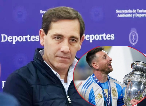 Thứ trưởng Argentina bị thôi việc lập tức vì bắt Messi xin lỗi- Ảnh 1. Thứ trưởng Thể thao Argentina Julio Garro đã bị cho thôi việc vì yêu cầu Messi xin lỗi một cách vô lý