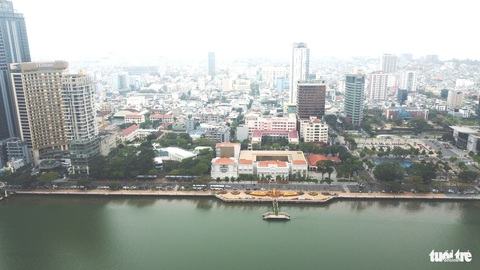 Quảng trường trung tâm ngàn tỉ trên đất ‘kim cương’ của Đà Nẵng khi nào làm?- Ảnh 1. Quảng trường sẽ được xây ở vị trí trung tâm của Đà Nẵng - Ảnh: ĐOÀN CƯỜNG