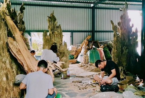 Hợp tác xã trầm hương Vạn Thắng (Vạn Ninh, Khánh Hòa) góp phần kết nối du khách đến gần hơn với sản phẩm OCOP địa phương - Ảnh: MINH CHIẾN Hợp tác xã trầm hương Vạn Thắng (Vạn Ninh, Khánh Hòa) góp phần kết nối du khách đến gần hơn với sản phẩm OCOP địa phương - Ảnh: MINH CHIẾN