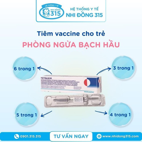 Bạch hầu bùng phát, ba mẹ nên cẩn trọng- Ảnh 5. Tiêm vắc xin cho trẻ em