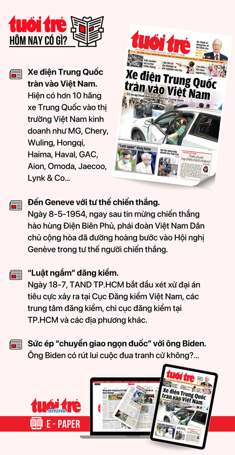 Tin tức sáng 19-7: TP.HCM báo động trẻ béo phì, cận thị; Đề xuất 10 nhóm được Nhà nước đóng BHYT- Ảnh 5. Tin tức chính trên Tuổi Trẻ nhật báo hôm nay 19-7. Để đọc Tuổi Trẻ báo in phiên bản E-paper, mời bạn đăng ký Tuổi Trẻ Sao TẠI ĐÂY