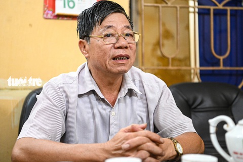 Người dân thôn Lại Đà nhớ thương Tổng bí thư Nguyễn Phú Trọng- Ảnh 6. Ông Nguyễn Phú Việt, bí thư Chi bộ thôn Lại Đà, cũng là trưởng họ Nguyễn Phú - Ảnh: HỒNG QUANG