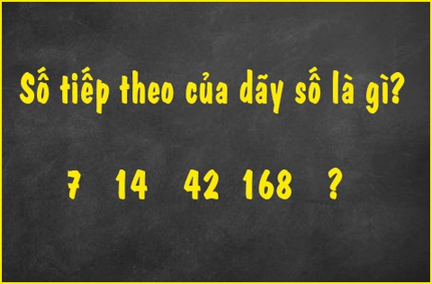Tìm số tiếp theo của dãy số trong 20 giây- Ảnh 1. Tìm số tiếp theo của dãy số trong 20 giây- Ảnh 1.