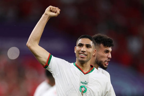 Điểm mặt các ngôi sao bóng đá tại Olympic Paris 2024- Ảnh 8. Achraf Hakimi sẽ là niềm hy vọng số 1 của Morocco - Ảnh: GETTY